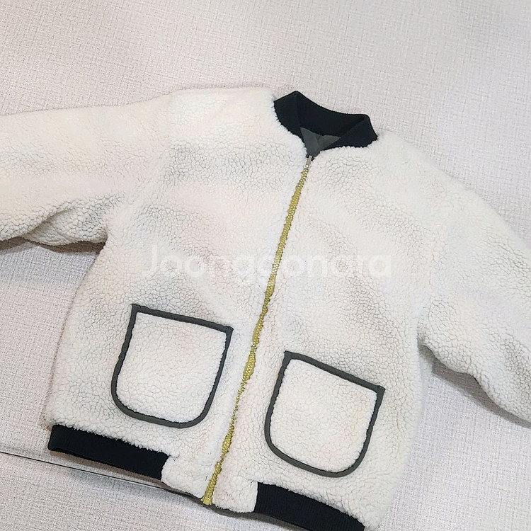 치크 양면 패딩점퍼 130 140--0