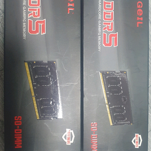 Geil ddr5 24gbx2 48gb sodimm