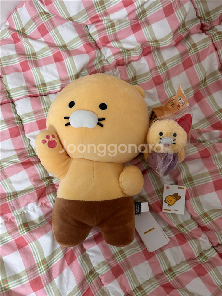 춘식이 인형, 키링, 띠부씰 세트--1