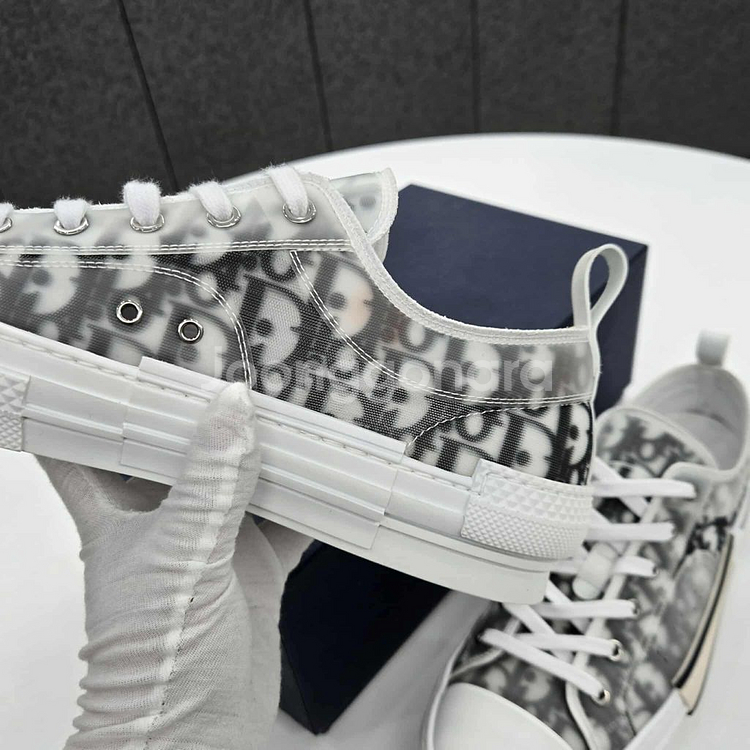 디올 B23 오블리크 로우 스니커즈--2