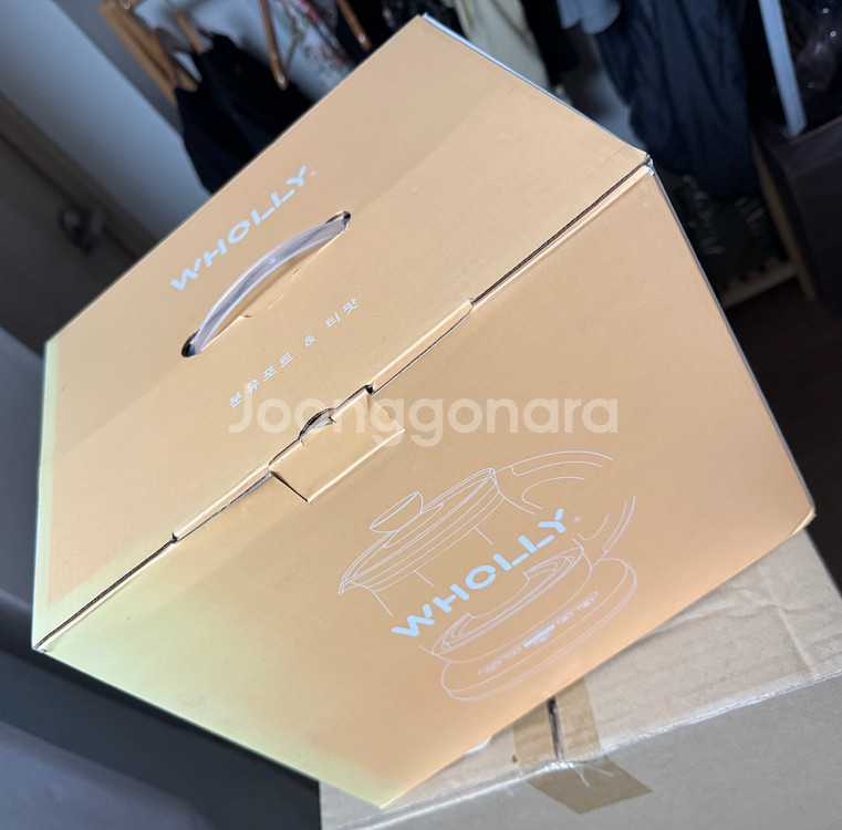 WHOLLY 홀리 분유 포트 전기 티포트 새상품 4만--0