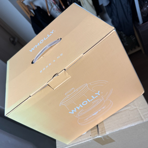 WHOLLY 홀리 분유 포트 전기 티포트 새상품 4만