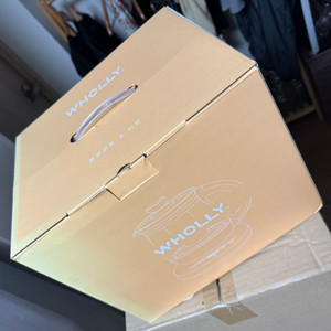 WHOLLY 홀리 분유 포트 전기 티포트 새상품 4만