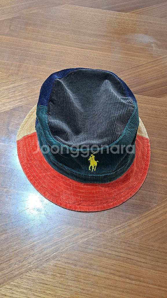 폴로 랄프로렌 코듀로이 버킷햇--5