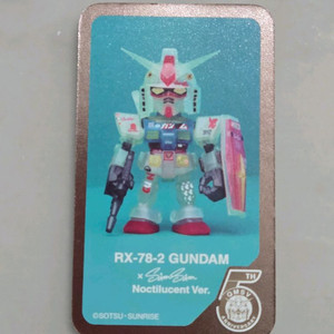 초레어 QMSV 5주년 퍼스트 건담 시크릿1 RX-78