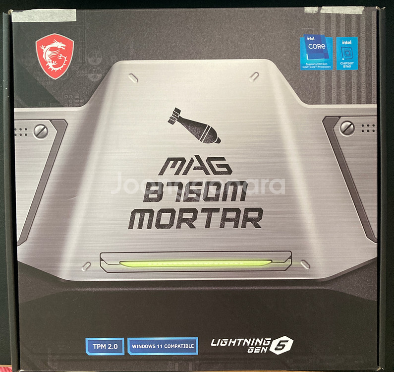 MSI 박격포 B760M MORTAR II 메인보드--0