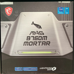 MSI 박격포 B760M MORTAR II 메인보드