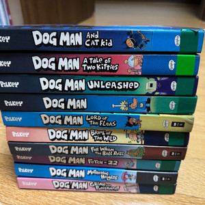 (정품) Dog man 도그맨 시리즈 10권 세트(AR