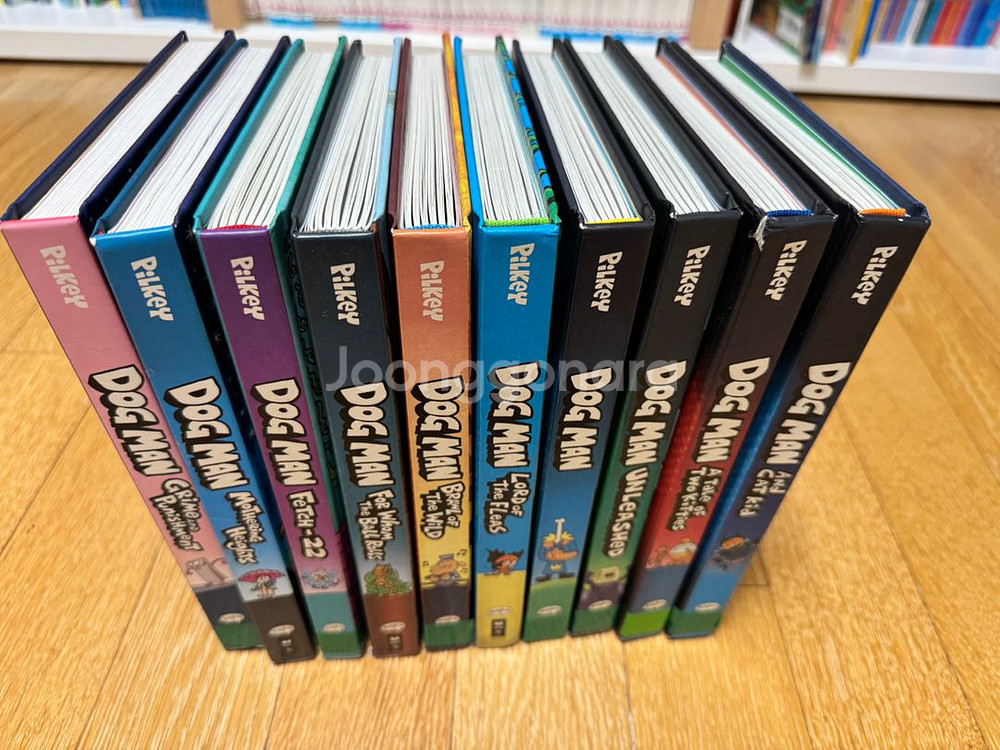 (정품) Dog man 도그맨 시리즈 10권 세트(AR--1