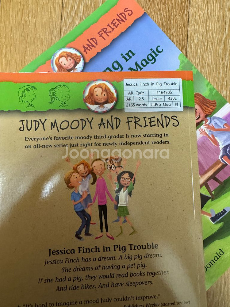 (정품) 잠수네 얼리챕터북 Judy moody and--5