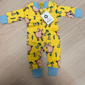 던스 구상 노란돼지 집업 56 새상퓸