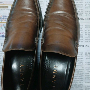 탠디 천연가죽 로퍼 구두