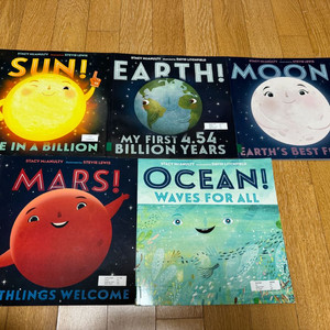 (정품)Our Universe 영어 그림책 5권 세트