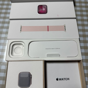 애플워치9 41mm GPS 리퍼 제품 판매합니다