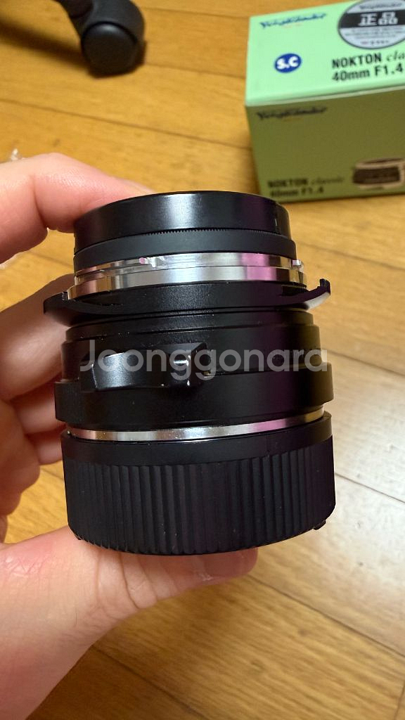 보이그랜더 녹턴 클래식 40mm F1.4 SC 팝니다--2