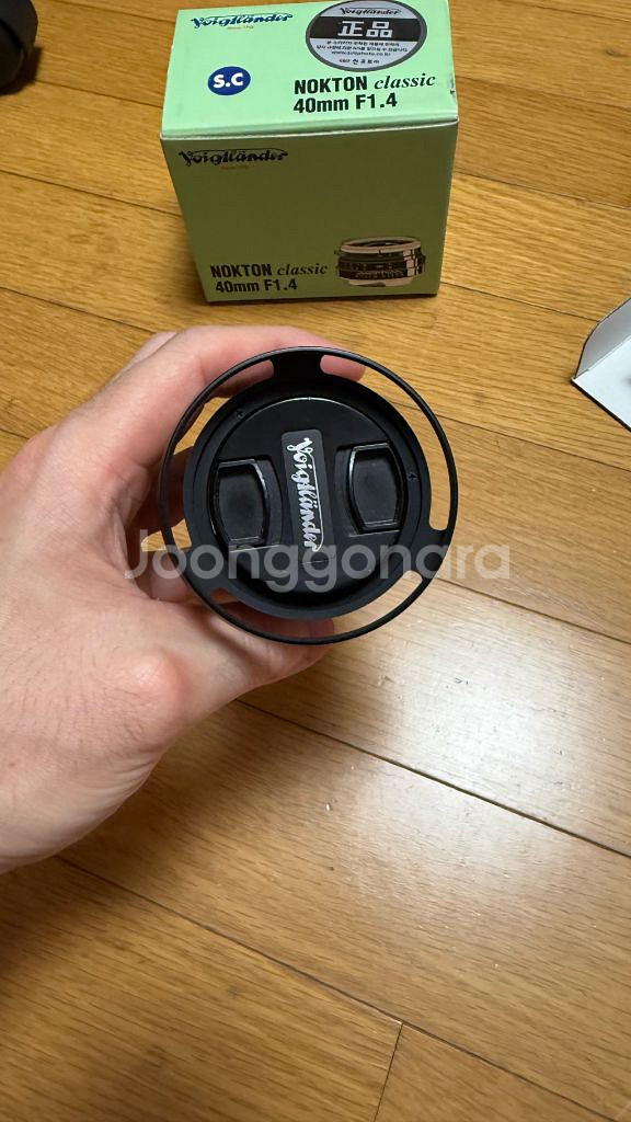 보이그랜더 녹턴 클래식 40mm F1.4 SC 팝니다--5