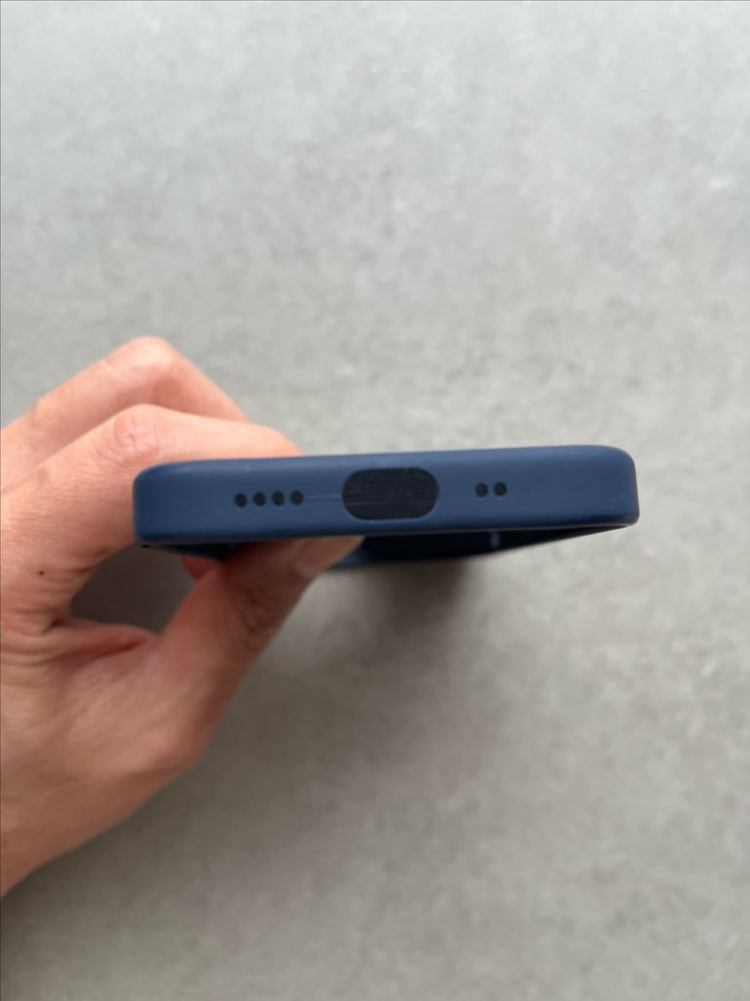 아이폰 12미니 정품 실리콘 케이스(맥세이프) 이미지