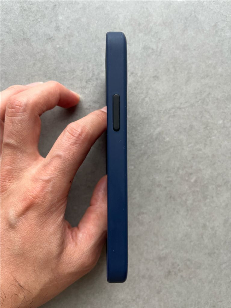 아이폰 12미니 정품 실리콘 케이스(맥세이프) 이미지