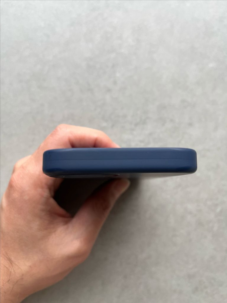 아이폰 12미니 정품 실리콘 케이스(맥세이프) 이미지