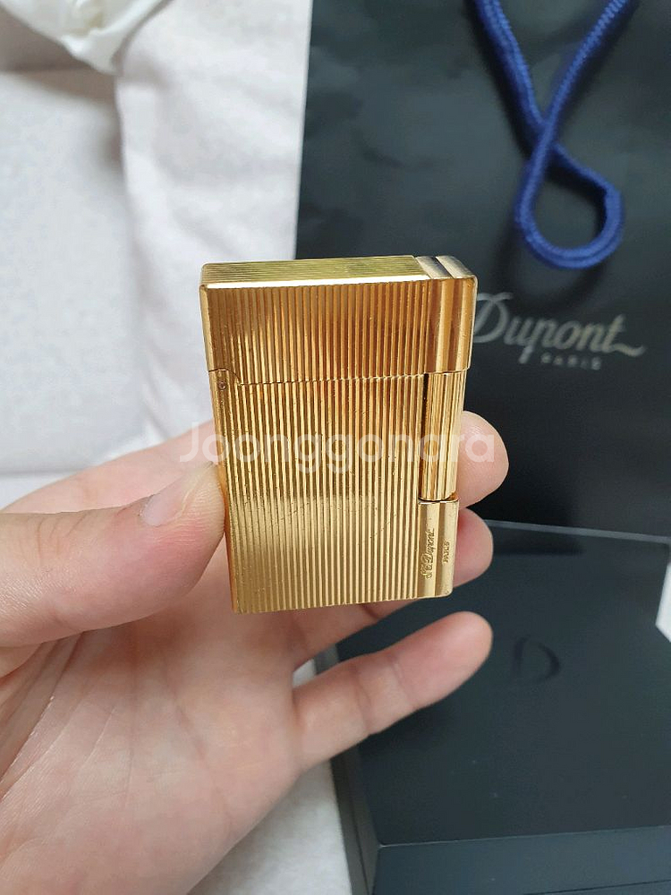 정품 듀퐁라이터 라인2 ca18237 개츠비 금장 듀퐁--0