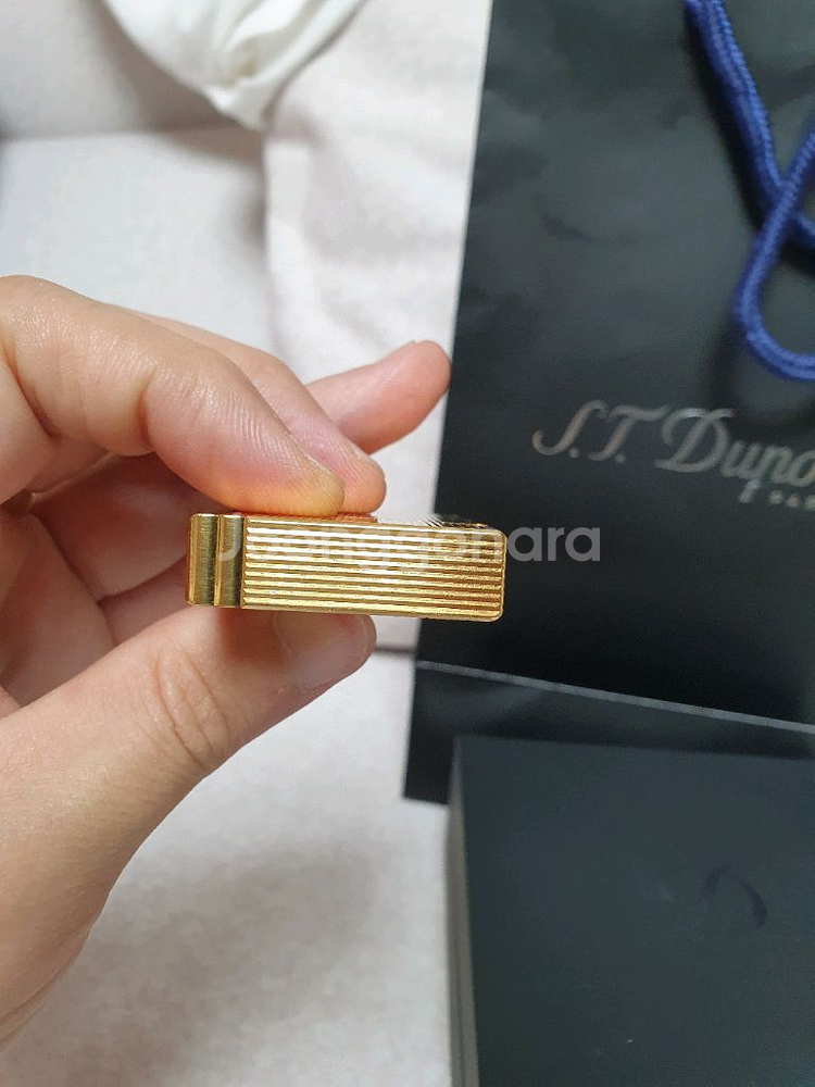 정품 듀퐁라이터 라인2 ca18237 개츠비 금장 듀퐁--5