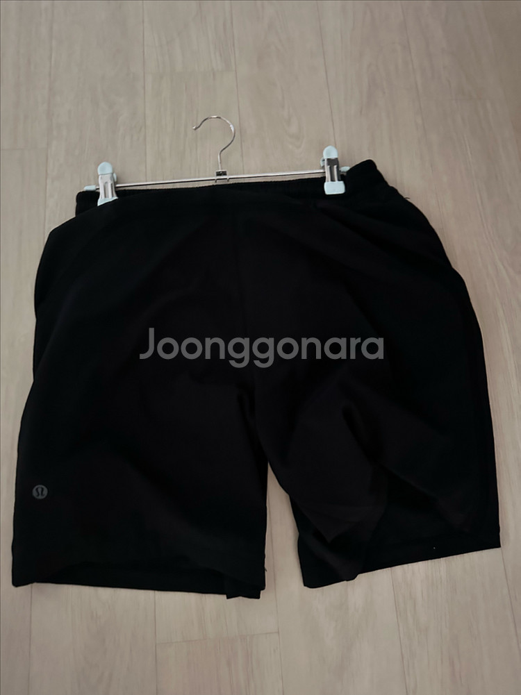 룰루레몬 페이스브레이커라인드 7인치 사이즈S 블랙--0