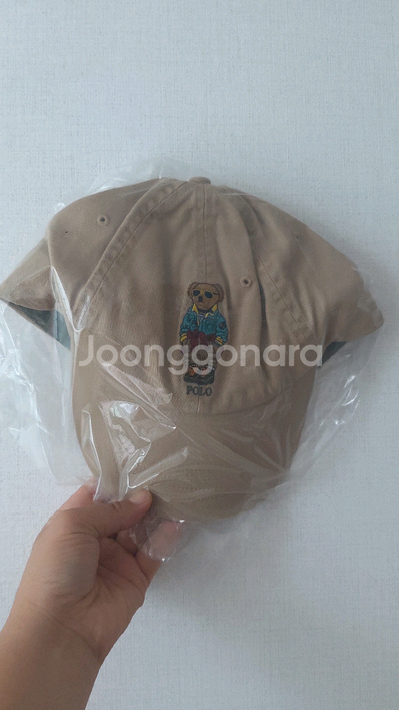 폴로베어 야구모자 베이지--2