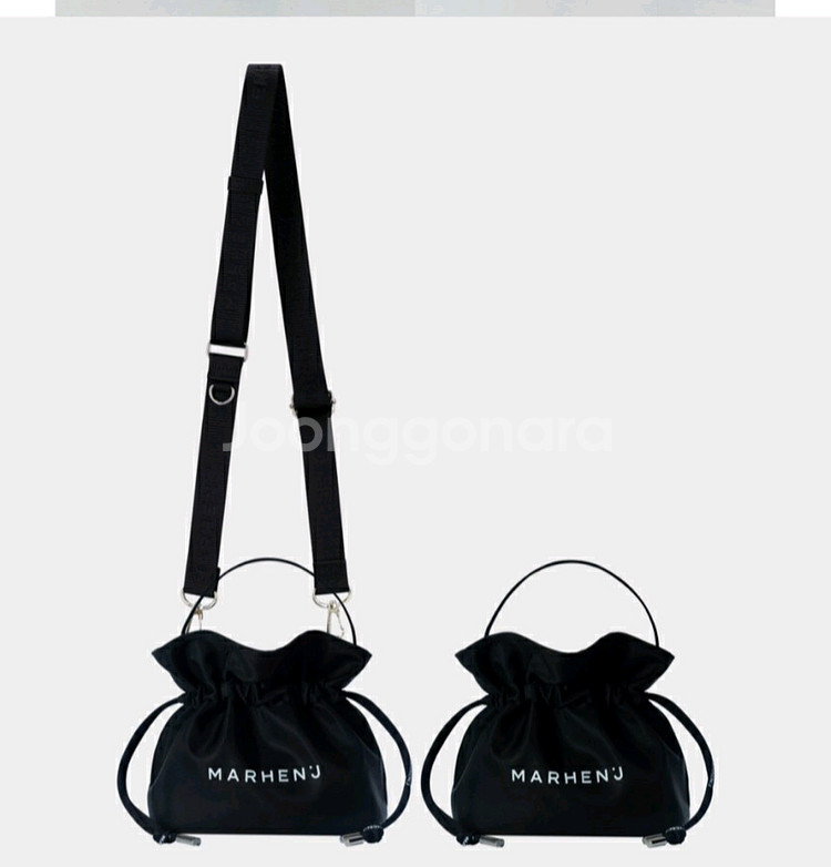 마르헨제이 샤롱백 블랙--2