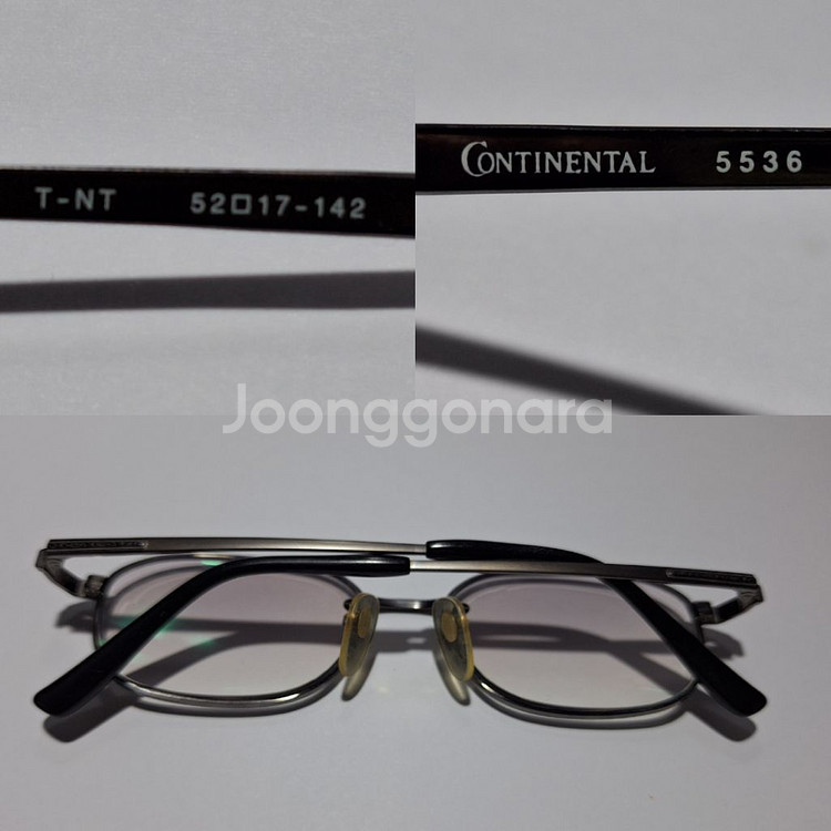 CONTINENTAL 5536 일본 메탈 빈티지 안경테--7