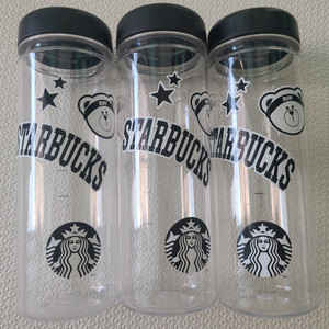 스타벅스 500ml 물병 텀블러 3개