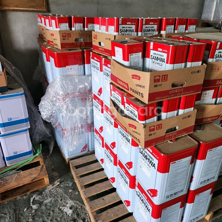 페인트반값판매/에나멜페인트/철재/목재/컨테이너/대문/--1
