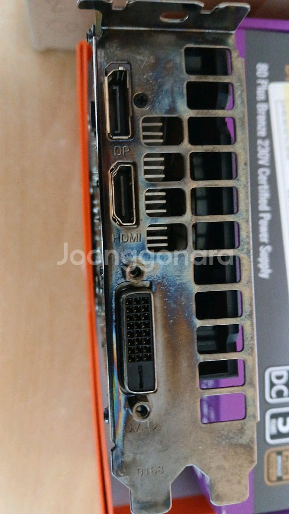 GTX-1650 SUPER 부품용 택포--2