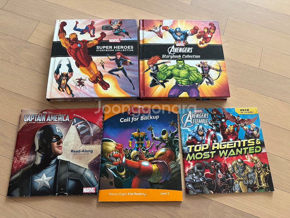 마블 영어 원서 marvel storybook coll--0