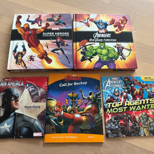 마블 영어 원서 marvel storybook coll
