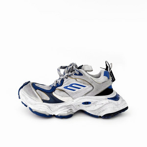 41] BB 발렌시아가 남성 카고 스니커즈 그레이 블루