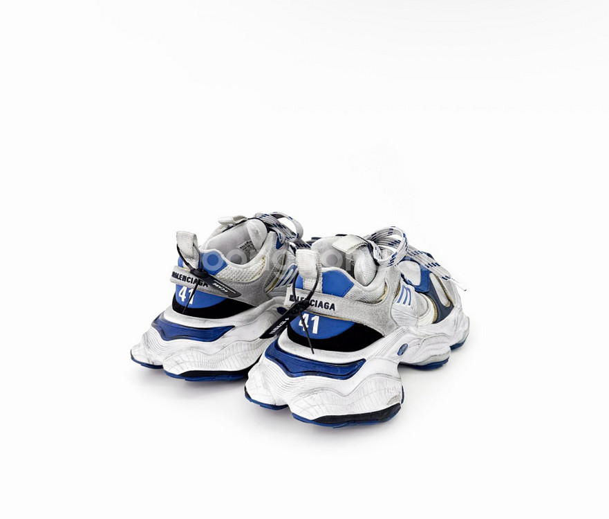 41] BB 발렌시아가 남성 카고 스니커즈 그레이 블루--3