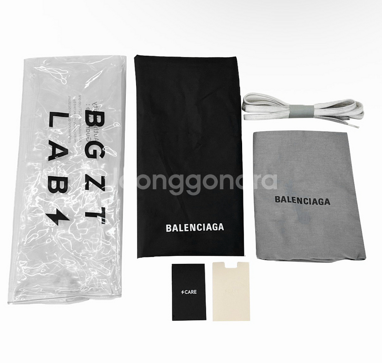 41] BB 발렌시아가 남성 카고 스니커즈 그레이 블루--9