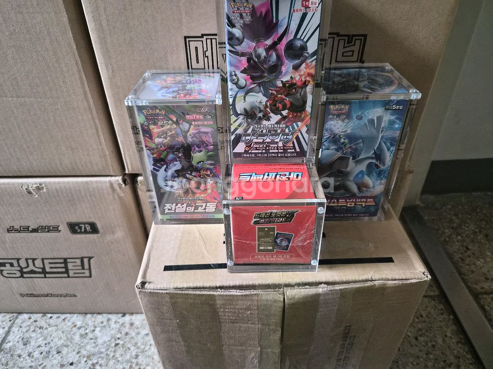 포켓몬카드미개봉 박스 판매합니다--4
