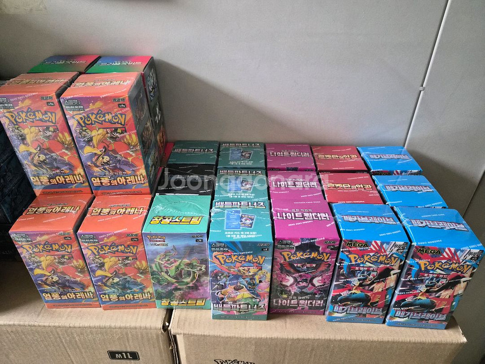 포켓몬카드미개봉 박스 판매합니다--5
