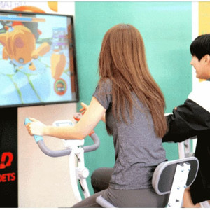 뎃츠바이크 게이밍 실내자전거