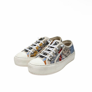 [36.5] 디올 워크앤디올 여성 트월드 자수 스니커즈