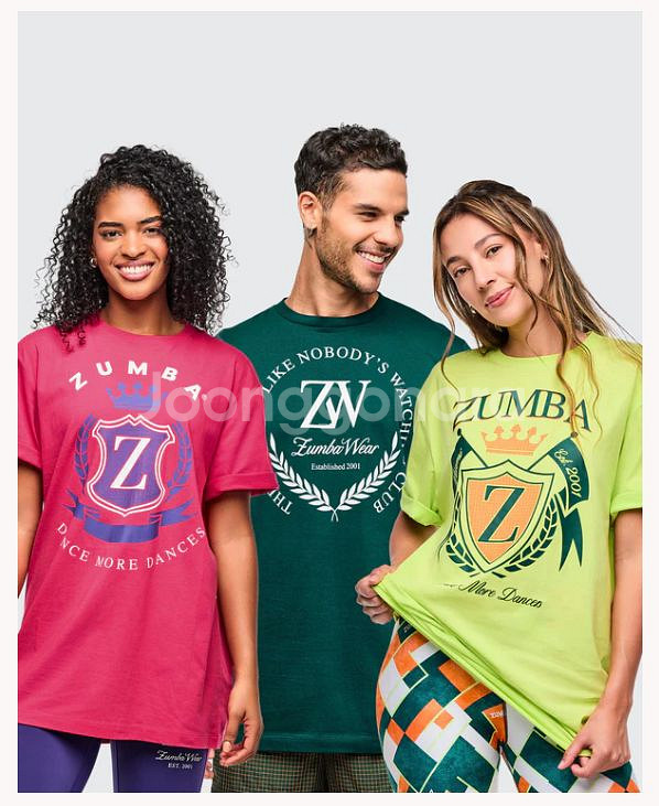 줌바 신상 공용티, 반다나--0