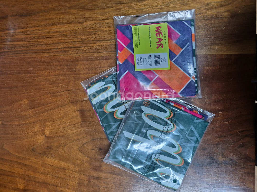 줌바 신상 공용티, 반다나--3