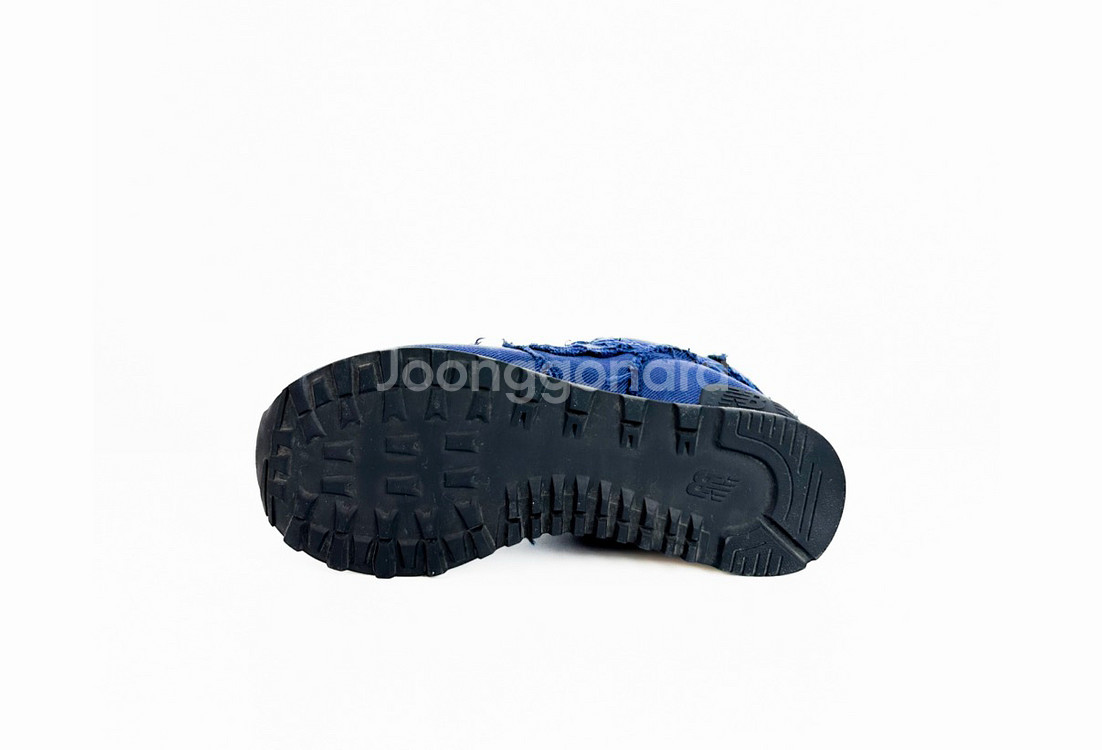 39] 뉴발란스 x 미우미우 574 데님 스니커즈 블루--5