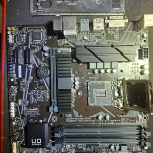 고장 메인보드 giga b550m