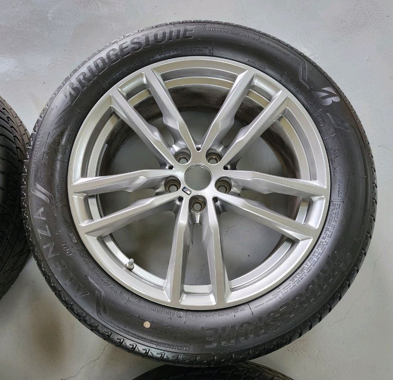 정품 BMW X3 X4 임판 19인치 휠타이어 이미지