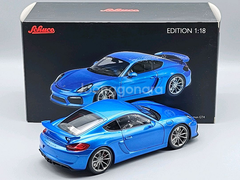 1:18 포르쉐 카이맨 GT4 (Schuco)--1