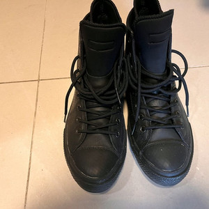 컨버스 척테일러 올스타 2 레더 하이 블랙