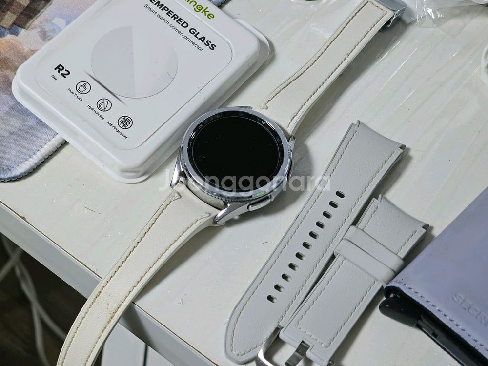 갤럭시워치6 클래식 43mm 실버, D버클스트랩 포함--0