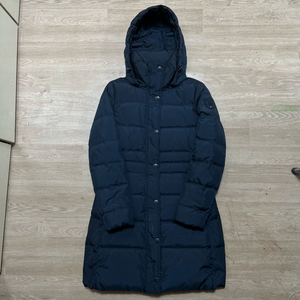 타미힐피거 여성 프리미엄 덕다운 후드 롱패딩 S/90